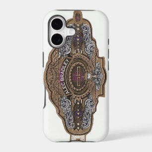Cigar band from an Alec Bradley "Tempus" cigar, iPhone 17 Case