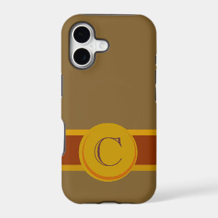 Cigar Band with Monogram iPhone 17 Case