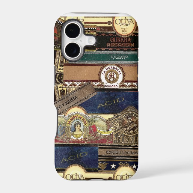 cigar bands iphone case (Back)