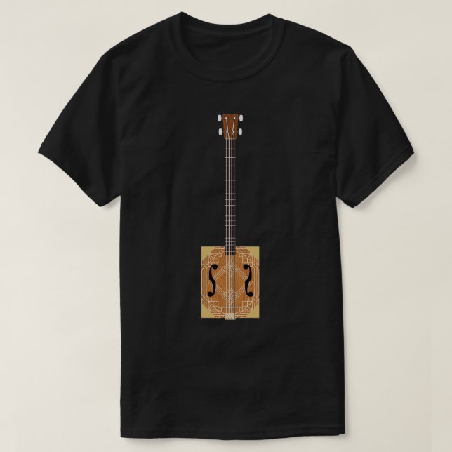 Cigar Box Guitars 4 T-Shirt (Design Front)