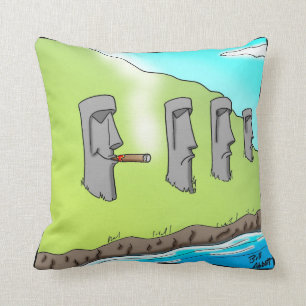 Cigar Humor Pillow Gift
