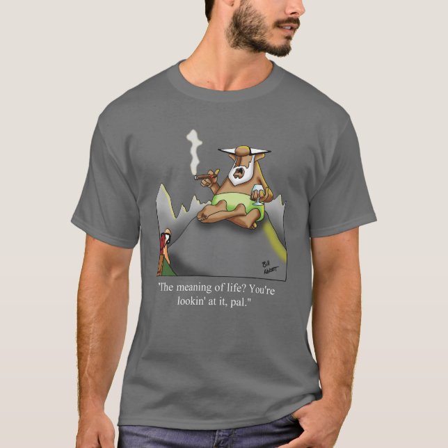 Cigar Humor Tee Shirt Gift (Front)