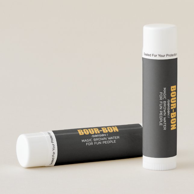 Cigar Lover | Bourbon Magic Brown Lip Balm (Front)