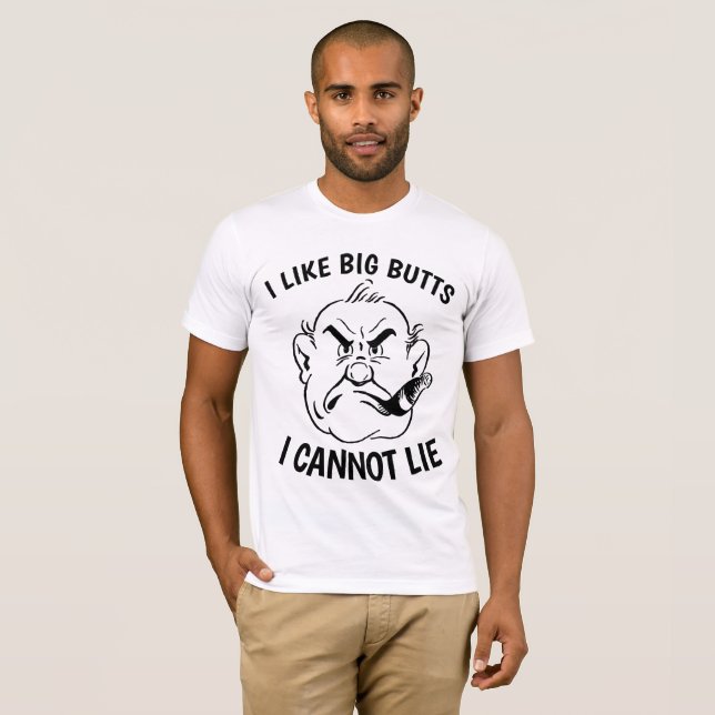 CIGAR LOVER Funny Men's T-shirts (Front Full)