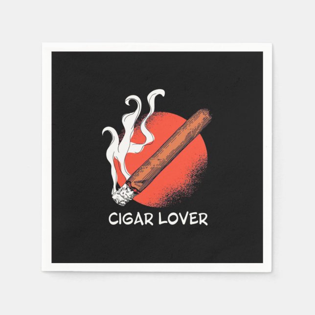 Cigar Lover Napkins (Front)