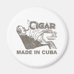 Cigar Made In Cuba Magnet