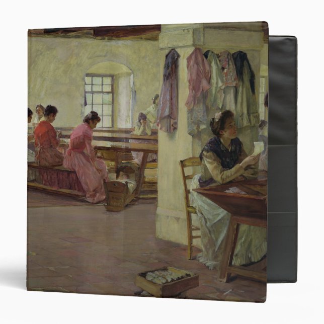 Cigar Makers at Seville 3 Ring Binder (Front/Inside)