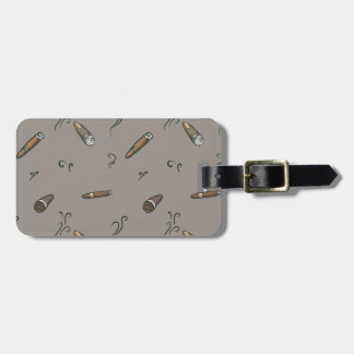 Cigar Pattern Luggage Tag