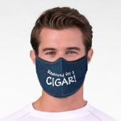 Cigar Premium Face Mask (Worn)