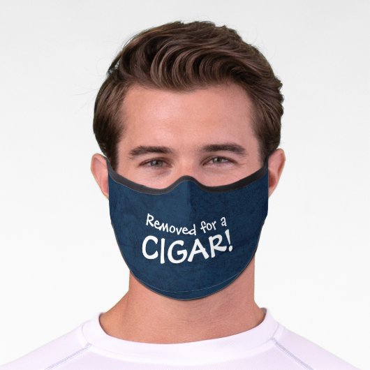Cigar Premium Face Mask (Worn)