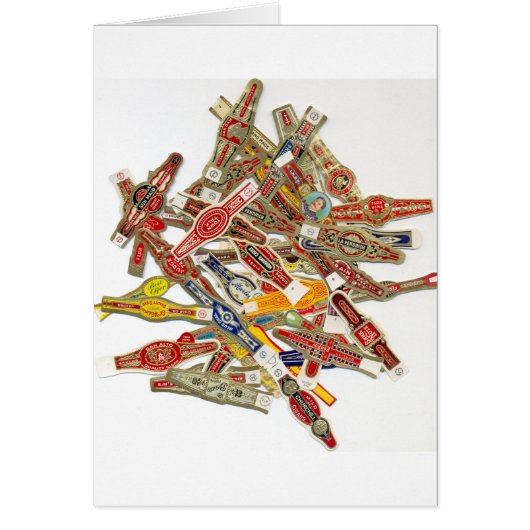 Cigar Ring Wrappers Cards (Front)