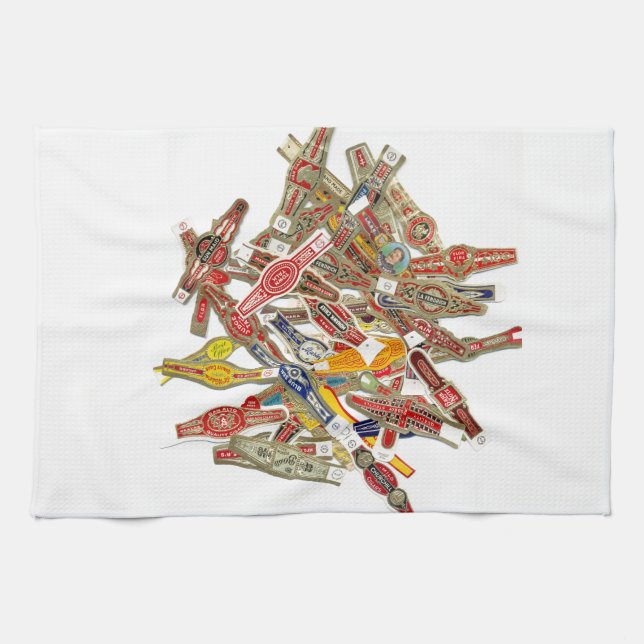 Cigar Ring Wrappers Towel (Horizontal)