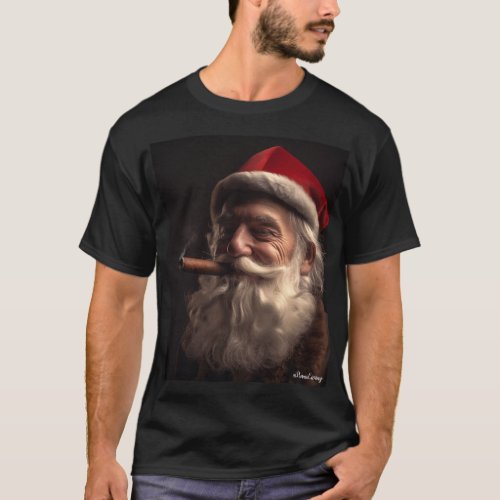 Cigar Santa T_Shirt
