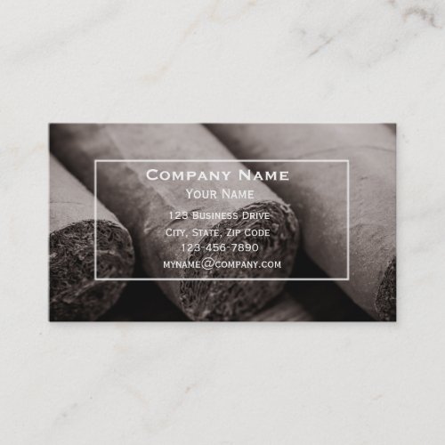 Cigar Shop Business Card