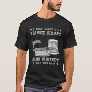 Cigar Smoker Smoking Quotes   1 T-Shirt
