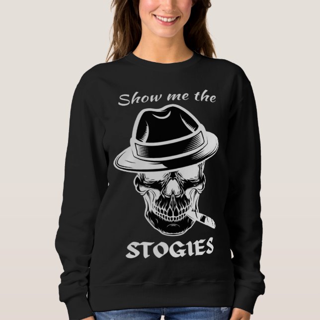 Cigar Smoking Cubano Cuban Gotta Tap Dat Ash Cuba  Sweatshirt (Front)