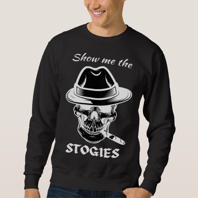 Cigar Smoking Cubano Cuban Gotta Tap Dat Ash Cuba  Sweatshirt (Front)