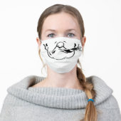 CIGAR SMOKING FACE MASK (Worn)