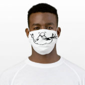 CIGAR SMOKING FACE MASK (Worn)