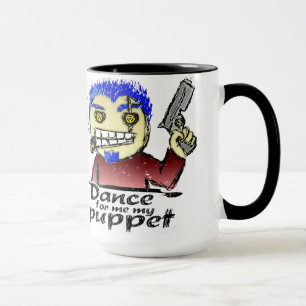 Cigar Smoking Thug With a Gun Mug