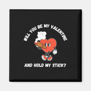 Cigar Valentine's Day Smoking Heart Vintage Funny Magnet