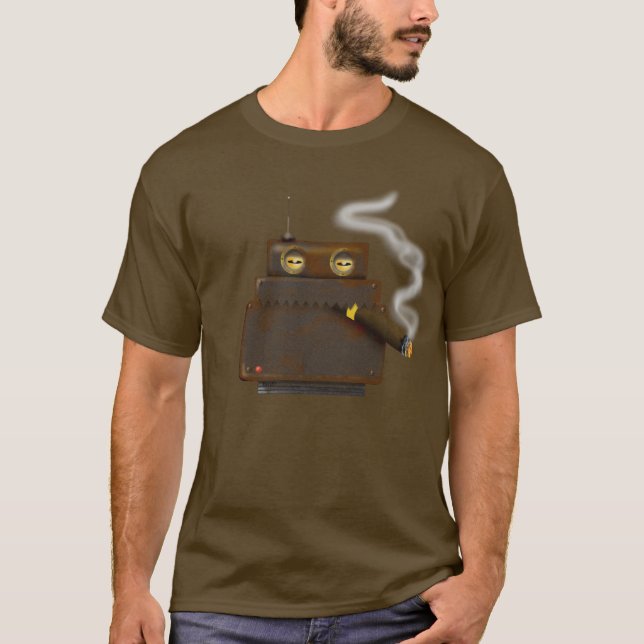 Cigarbot T-Shirt (Front)