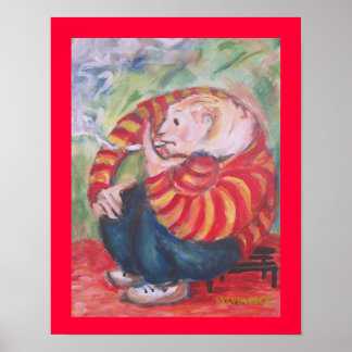 Cigaret Smoker Poster