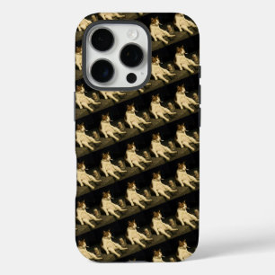 Cigarette Kitten Funny Smoking Cat Gen Z Meme iPhone 16 Pro Case