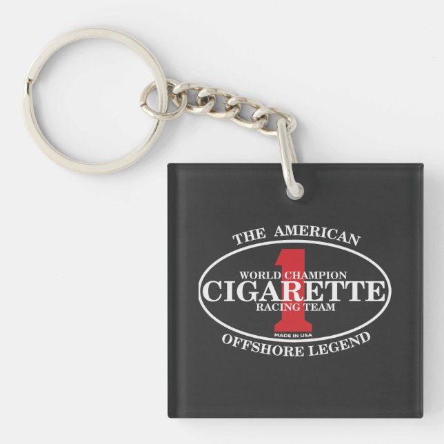 Cigarette Racing Team The American Offshore Legen Keychain (Front)