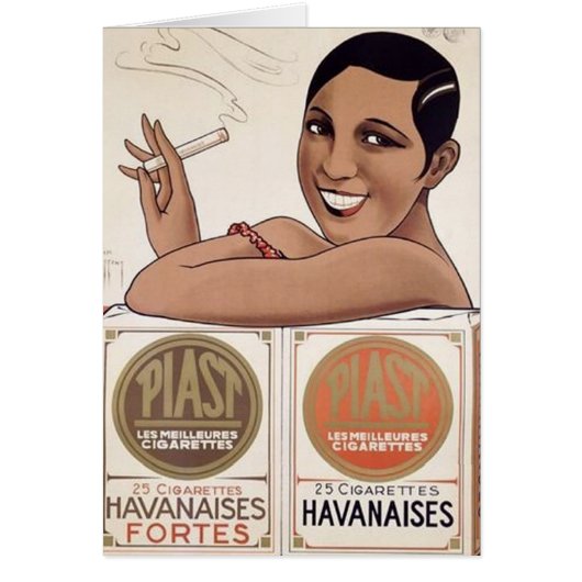 cigarette vintage ad cards (Front)