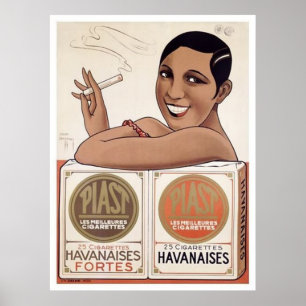 cigarette vintage ad poster