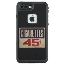 cigarettes 45¢ LifeProof FRĒ iPhone 7 plus case
