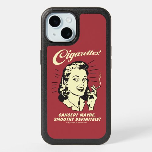 Cigarettes Cancer Maybe Smooth Def iPhone 15 Case