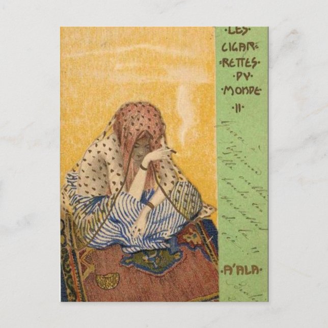 Cigarettes of the World by Raphael Kirchner Postcard (Front)