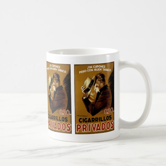 Cigarillos Privados Coffee Mug (Right)