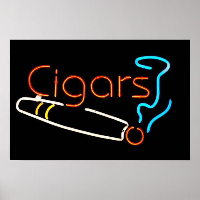Cigars Neon Sign (Front)