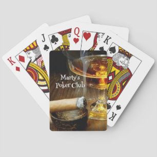 Cigars Poker Cocktails Games  Cards