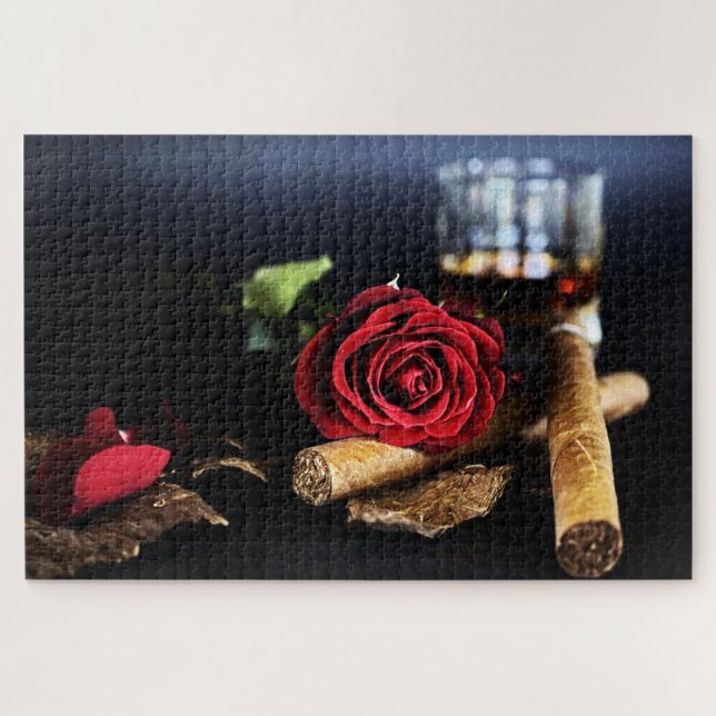 Cigars & Roses Jigsaw Puzzle (Horizontal)