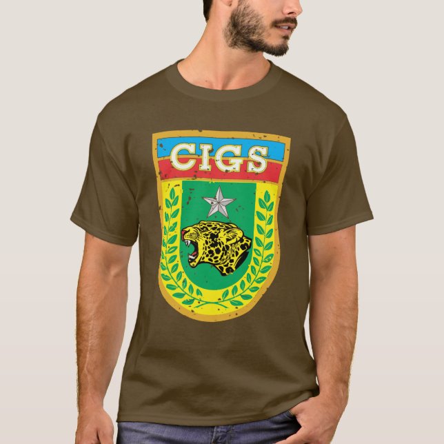 CIGS - Guerra na Selva T-Shirt (Front)