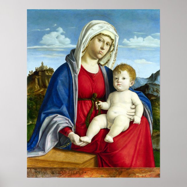 Cima da Conegliano Madonna and Child Poster (Front)