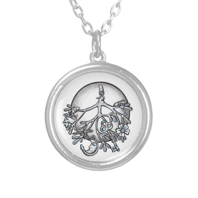 Cimaruta Silver Plated Necklace (Front)