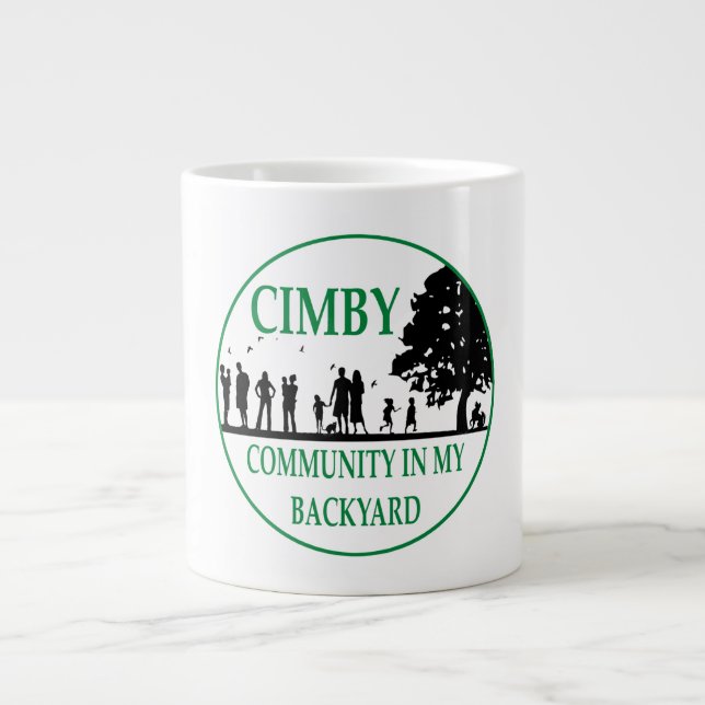 CIMBY GIANT COFFEE MUG (Front)