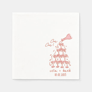 Cin Cin Italian Wedding Napkins