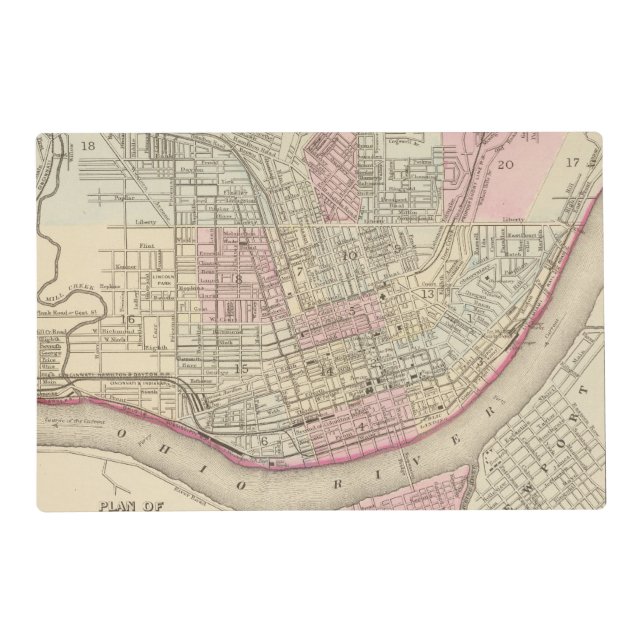 Cincinnati 2 placemat (Front)