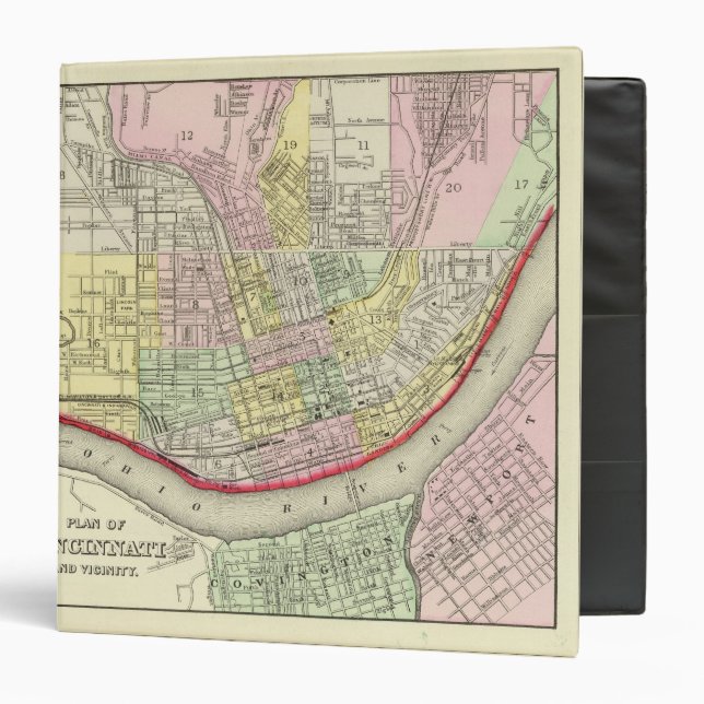 Cincinnati 3 Ring Binder (Front/Inside)