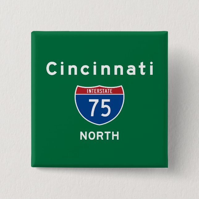 Cincinnati 75 button (Front)