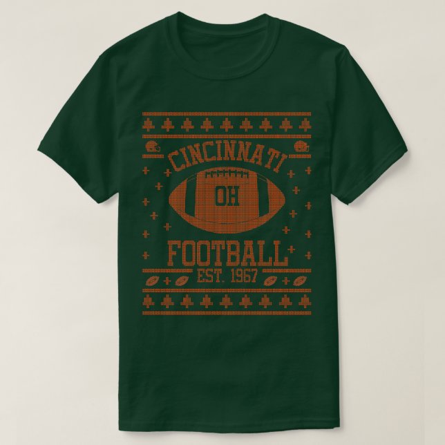 Cincinnati Bengals Cincinnati Cincinnati Bengals C T-Shirt (Design Front)