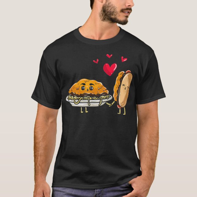 CINCINNATI CHILI 3 Way Cincinnati Style Chili T-Shirt (Front)