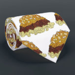 Cincinnati Chili Ohio OH Spaghetti Chilli Food Neck Tie<br><div class="desc">Design features an original marker illustration of Cincinnati-style chili (spaghetti topped with meat chili sauce, shredded cheese, and onions, and served with oyster crackers) with CINCINNATI OHIO In a bold font. Ideal for any foodie or Ohio native. This Ohio-themed design is also available on other products. Lots of other food...</div>
