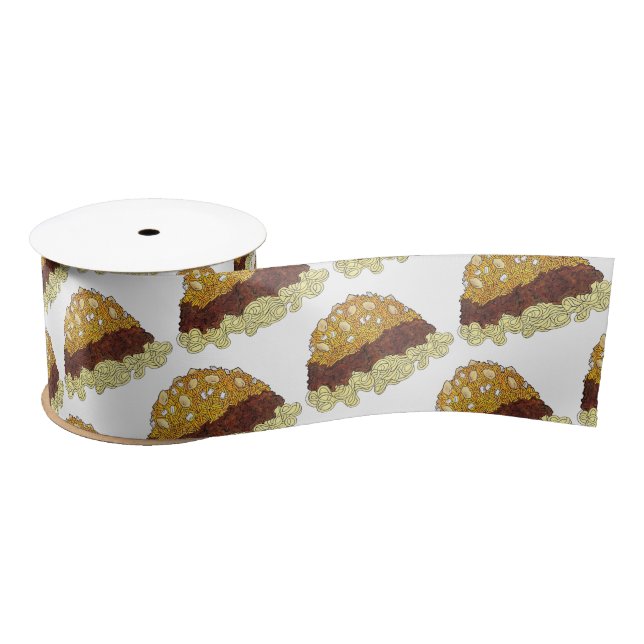 Cincinnati Chili Ohio OH Spaghetti Chilli Food Satin Ribbon (Spool)